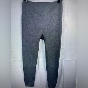 Fabletics Womens High Waist Compression Leggings Size L Gray